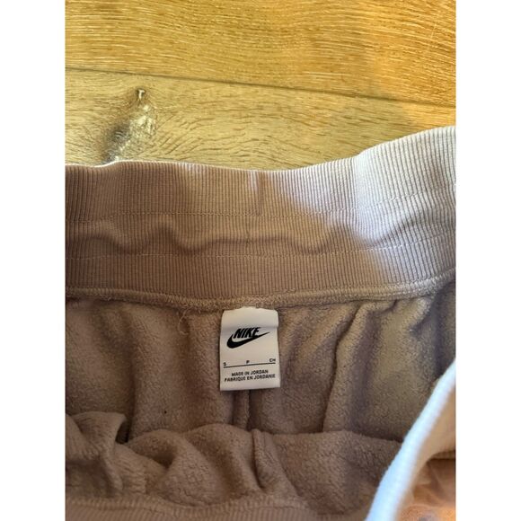 Nike Pants Womens Purple Small Phoenix Fleece Jade High Rise Wide Leg Sweatpants - Picture 3 of 3